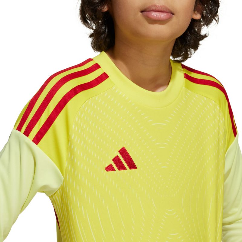 adidas Tiro 25 Competition Long Sleeve Kids' Goalkeeper Jersey Yellow and Red KJN2020 In preparation Adidas