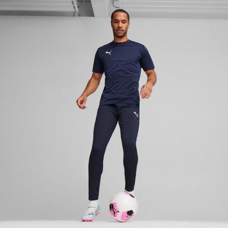 Puma Team Goal Slim Training Men's Pants Navy Blue 659037 06 Puma