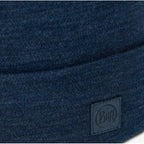 BUFF MERINO HEAVYWEIGHT BEANIE SOLID NIGHT BLUE Odzież militarna/Nakrycia głowy Your Sports Performance