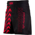 MASTERS PULSE SMMA-P MMA shorts black and red