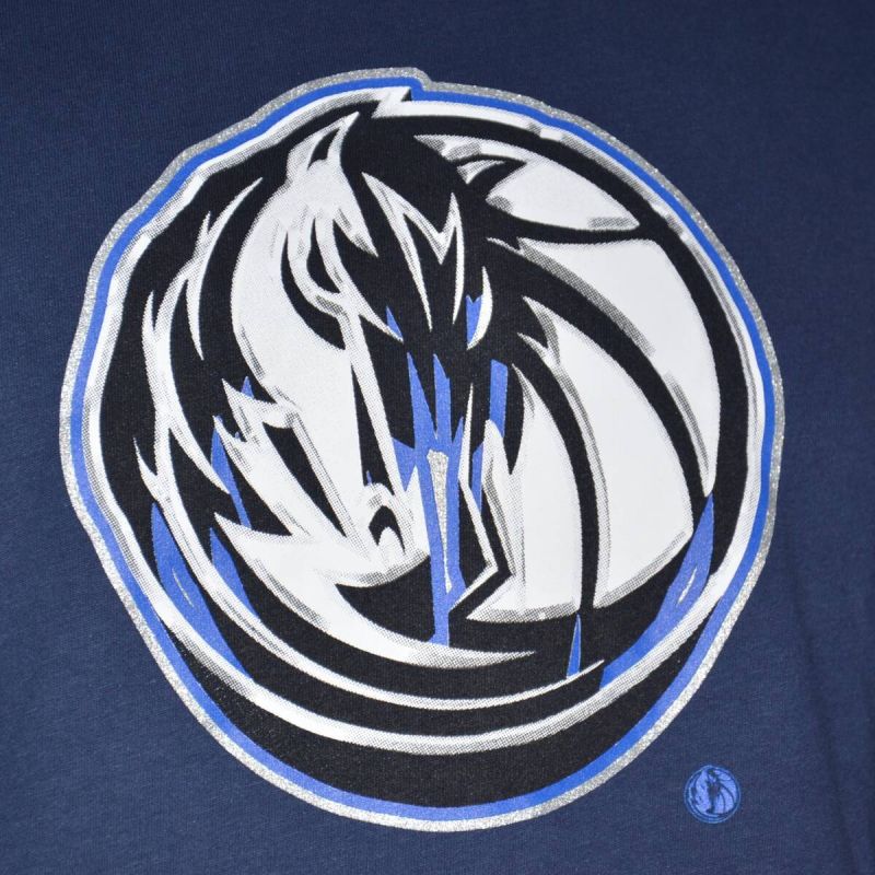 Nike Dallas Mavericks Essential Dry T-shirt Chrome Logo College Navy - CZ7252-419 Nike