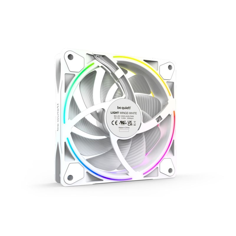 BE QUIET FAN! 3xLIGHT WINGS 120mm PWM HS WH Chłodzenie/Chłodzenie - wentylatory Your Sports Performance