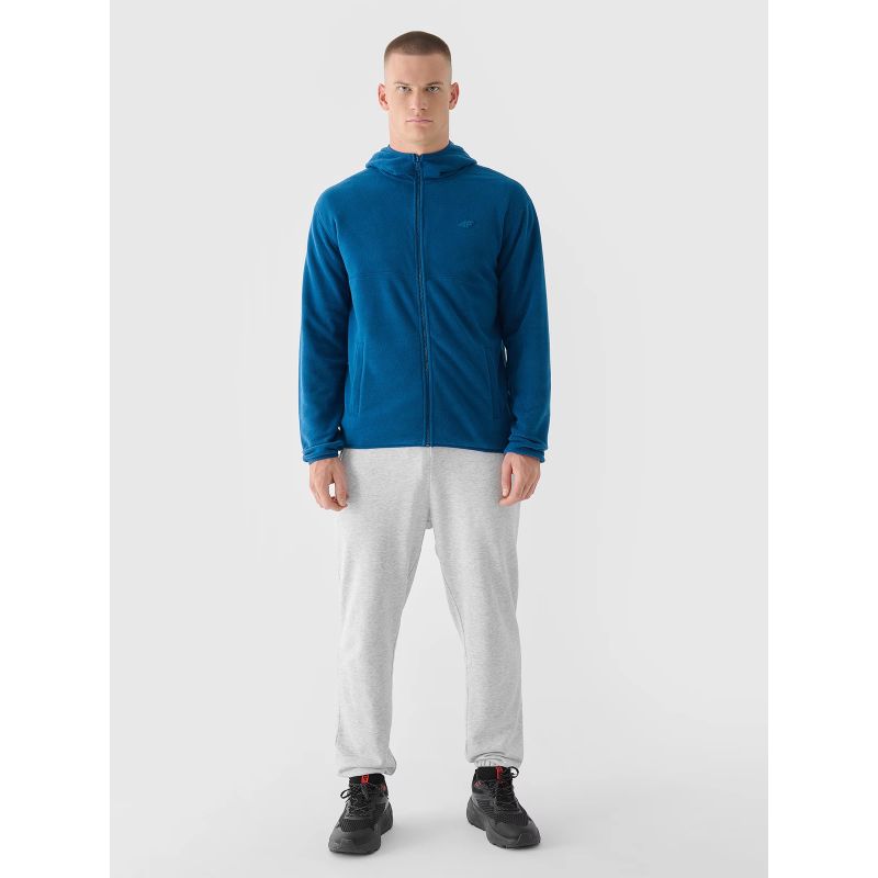 Men's regular fleece with hood 4F 4FWMM00TFLEM317-46S *Kategoria tymczasowa Your Sports Performance