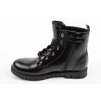 Levi's girls' Pasadene SE ankle boots, black, with zipper