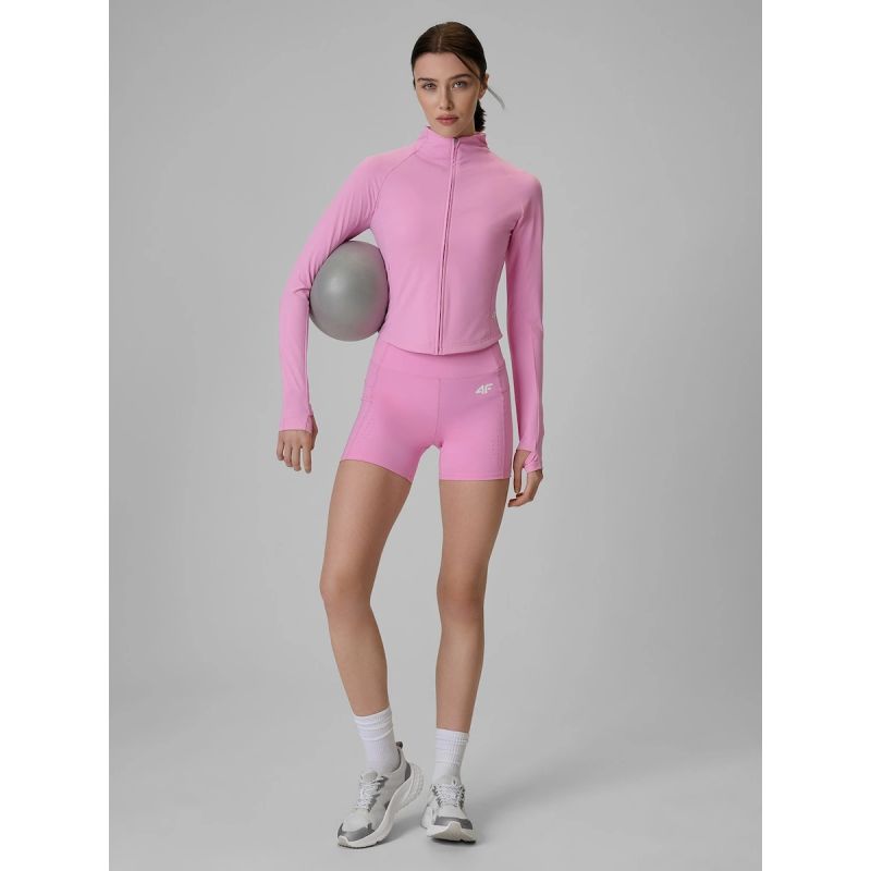 Women's slim quick-drying training sweatshirt 4F 4FRSS26TFSWF0949-56S