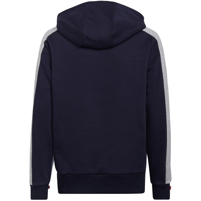 Adidas Colorblock Fleece Jr HC5659 sweatshirt Clothing/Lifestyle Adidas
