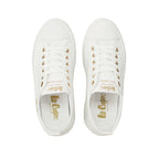 Lee Cooper women's shoes sports sneakers white platform fashionable Lee Cooper