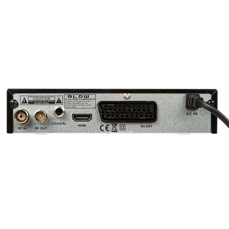 BLOW DECODER DVB-T2 TUNER BLOW 4625FHD H.265 V2 Telewizja naziemna/DVB-T Tunery Your Sports Performance
