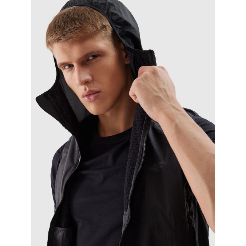 Men's down trekking vest with Primaloft active filling 4F 4FWSS24TVJAM096-24S *Kategoria tymczasowa Your Sports Performance