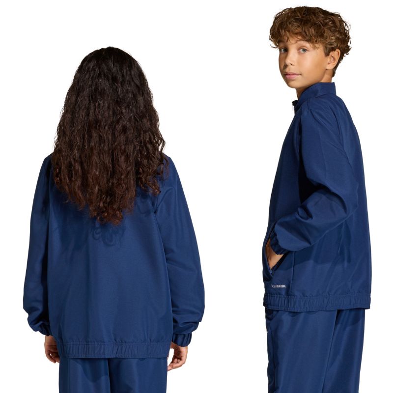 adidas Entrada 26 Presentation Kids’ Track Jacket Navy JZ6615