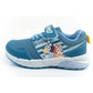 Leomil children's sports shoes Bluey sneakers, lightweight, with Velcro, LED, blue