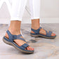 Comfortable Rieker W RKR587 blue sandals Footwear/Lifestyle/Rieker Your Sports Performance