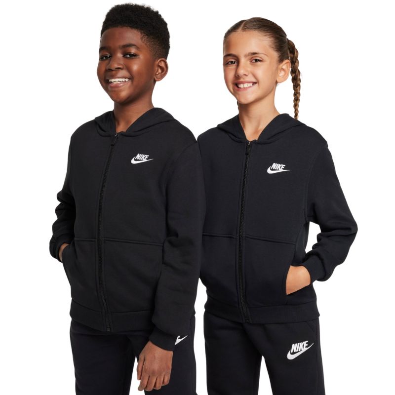 Nike Club Fleece Kids' Sweatshirt Black FD3017 010