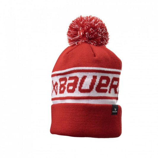 Bauer Team Ribbed Pom Winter Hat SR 1063358 Clothing/Ski/Alpinus Bauer