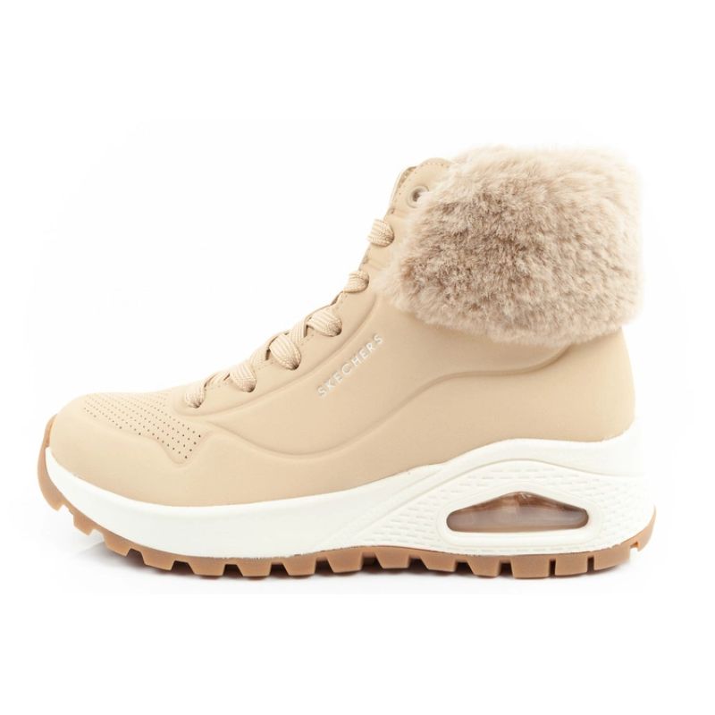 Skechers Uno Rugged Women's Insulated Winter Boots Brown Skechers