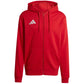 Men's adidas Entrada 26 FZ Hoody red KF5944 To be categorized Your Sports Performance