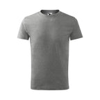 T-shirt Malfini Basic Jr MLI-13812 dark gray melange Clothing/Lifestyle/T-shirts/Malfini Malfini