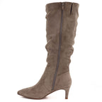 Low-heeled boots insulated suede beige Sergio Leone KZ-28
