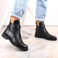 Lace-up and zipper ankle boots Potocki W WOL171B black Footwear/Outdoor/Potocki Your Sports Performance