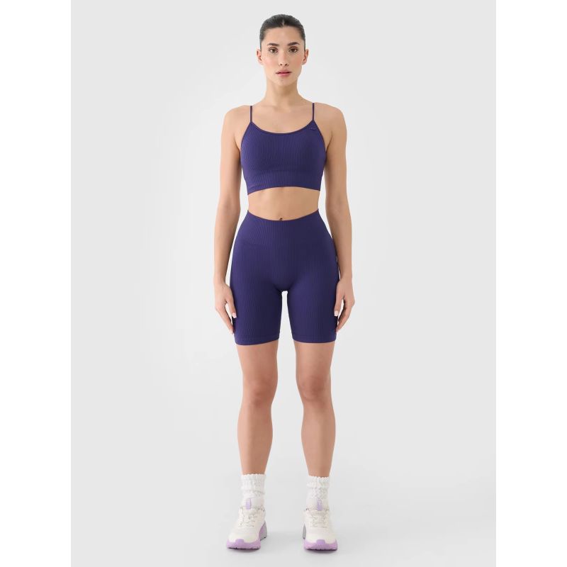 Women's seamless training cycling leggings 4F 4FWSS25TFSTF014-30S *Kategoria tymczasowa Your Sports Performance