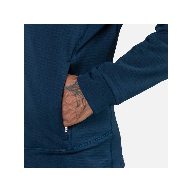 Rossignol Blackside Fleece Fz Navy Blue Sweatshirt Rossignol