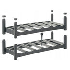 ROTHO VARIO wine rack anthracite Dla zwierząt/Miski, pojemniki i poidełka (uniwersalne) Your Sports Performance