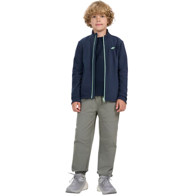 Boy's fleece 4F M413 navy blue 4FJWAW25TFLEM413 31S 4f