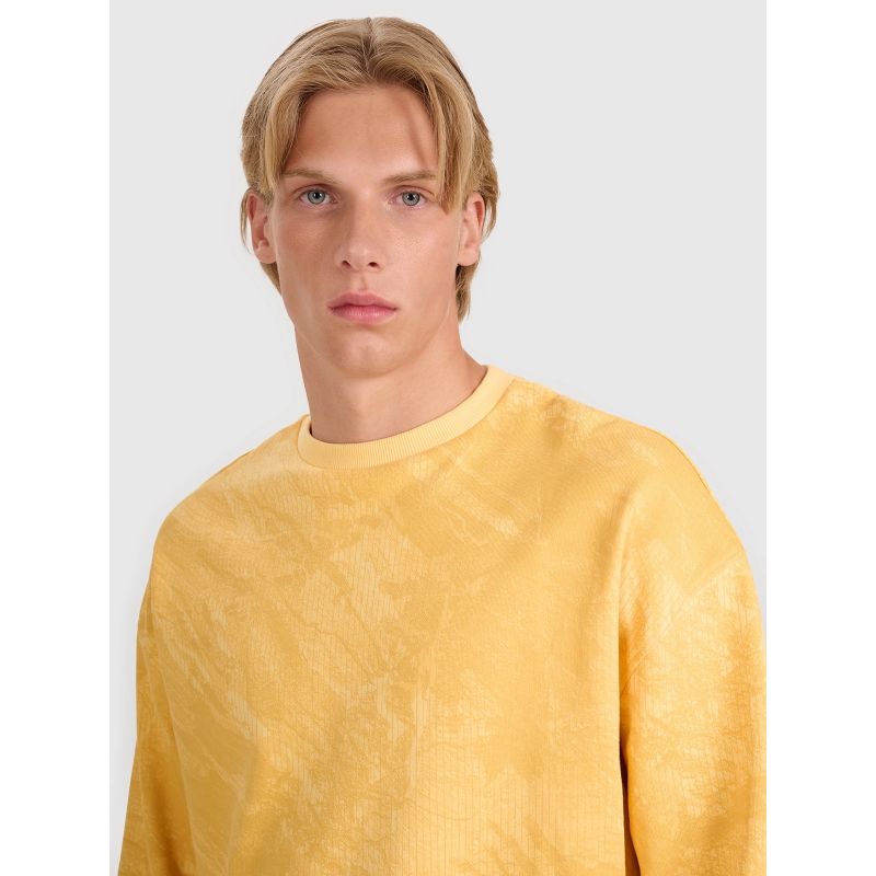 Men's sweatshirt without zipper, without hood 4F 4FWSS25TSWSM1582-71A 4f