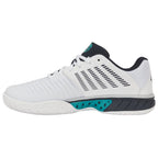 K-Swiss EXPRSLIGHT3 HB PADEL WHITE/CARBON/BALTIC-M (08900-148-M)