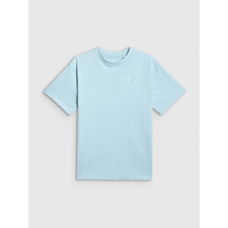 Girls' loose plain T-shirt 4F 4FJRSS26TTSHF3984-33S
