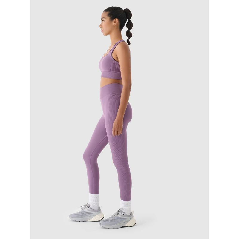 Women's seamless high-waisted training leggings 4F 4FWAW24TFTIF278-50S *Kategoria tymczasowa Your Sports Performance