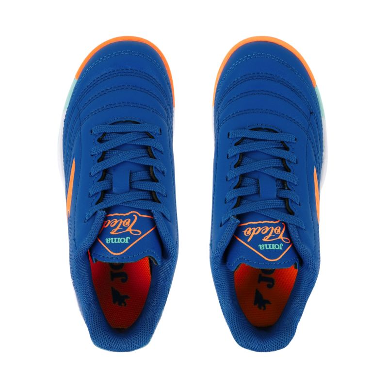 Joma Toledo Indoor 2604 Blue TOJW2604IN Kids' Soccer Shoes