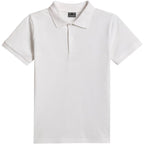 Boy's polo shirt 4F M662 white 4FJWSS26TPTSM662 10S