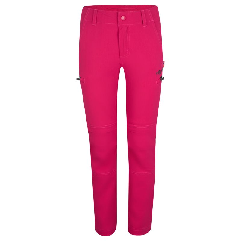Kids’ Zip-Off Trousers for Boys/Girls Trollkids Kids Kjerag Zip-Off Pants rubine/anthracite (177-405)