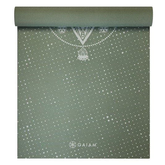 Gaiam Celestial Green Yoga Mat 5 MM 64950 Accessories/Training equipment Your Sports Performance