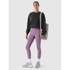 Women's seamless high-waisted training leggings 4F 4FWAW24TFTIF278-50S *Kategoria tymczasowa Your Sports Performance
