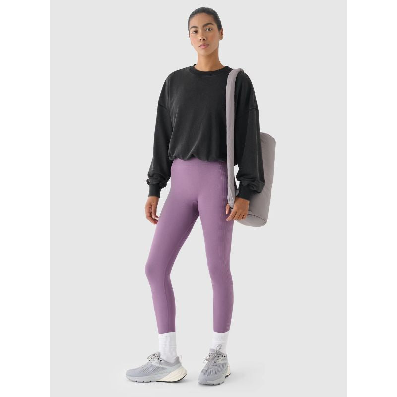 Women's seamless high-waisted training leggings 4F 4FWAW24TFTIF278-50S *Kategoria tymczasowa Your Sports Performance