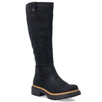 Women’s Comfortable Black Boots Rieker 72656-00
