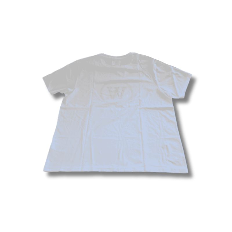 Wood Wood Ace T-shirt White/Green Print - 10135701-2222-18 Odzież/Odzież na co dzień Your Sports Performance