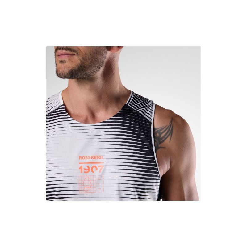 ROSSIGNOL M Sapa Ultra Tank Men's T-shirt White