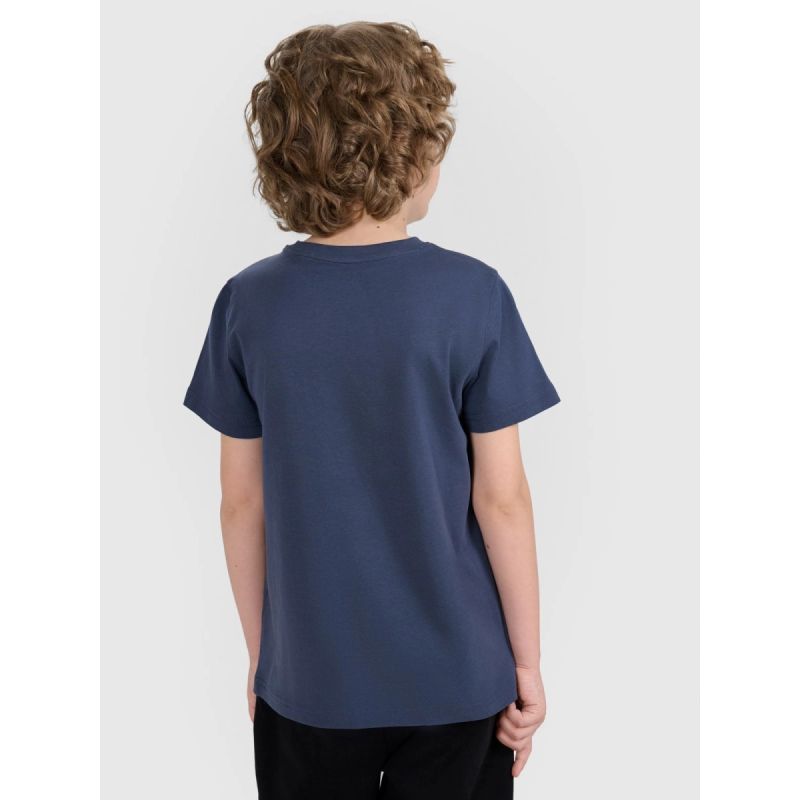 Regular plain T-shirt (SET OF 2) for children 4F 4FJRAW25TTSHU3157-91S *Kategoria tymczasowa Your Sports Performance