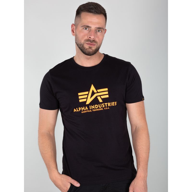 Alpha Industries Basic T-Shirt M 100501NP-477 Clothing/Lifestyle/T-shirts Your Sports Performance