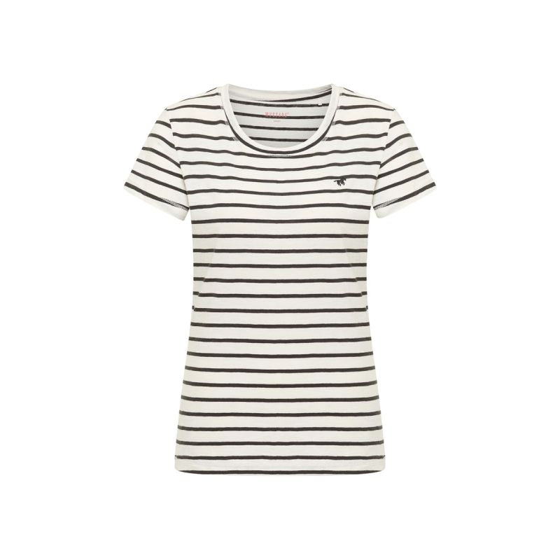 Mustang women's striped T-shirt WINONA 1017488 12843 Mustang
