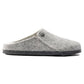 Birkenstock Zermatt Light Gray Wool Felt Insulated Men's/Women's Slippers Regular Wide (1015092) In preparation Your Sports Performance