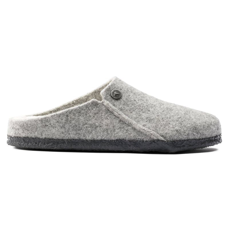 Birkenstock Zermatt Light Gray Wool Felt Insulated Men's/Women's Slippers Regular Wide (1015092) In preparation Your Sports Performance