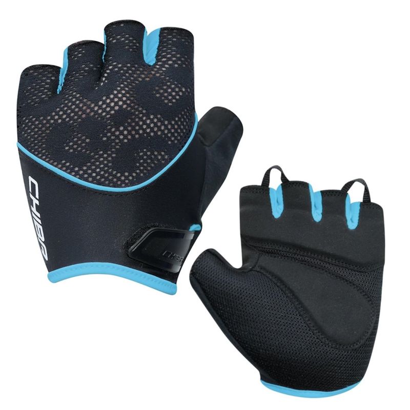CHIBA LADY GEL gloves Black Turquoise M Clothing Your Sports Performance