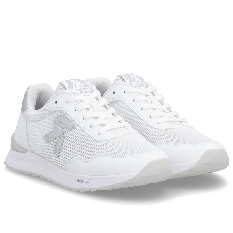 Women's sports shoes mesh comfortable soft white Rieker W2404-82 Rieker