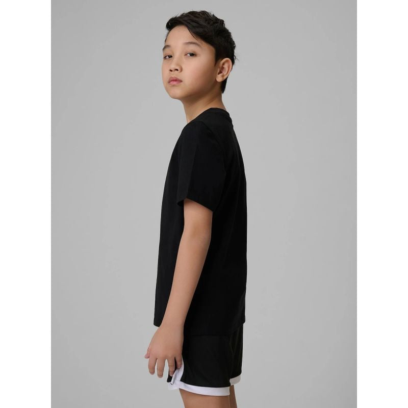 Boys' Plain Regular-Fit T-Shirt 4F 4FJRMM00TTSHM3596-20S