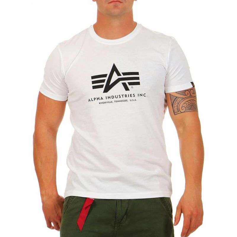 Alpha Industries Basic T-Shirt M 100501-09 Clothing/Outdoor/T-shirts with short sleeves/Alpinus Your Sports Performance