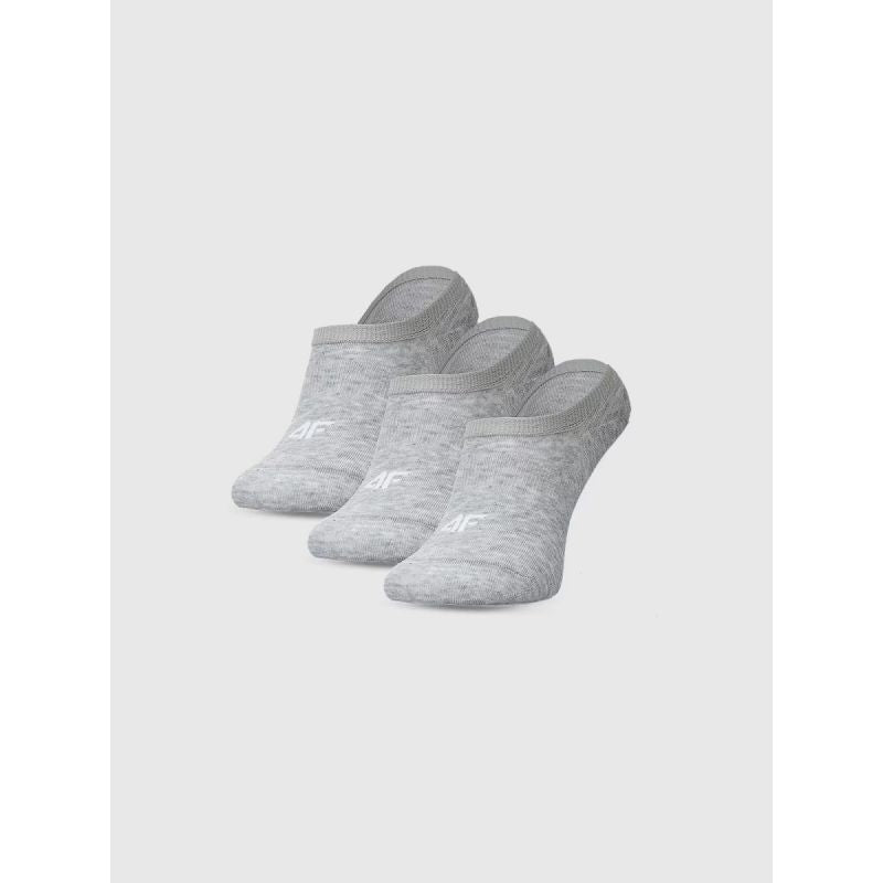 Men's casual ankle socks (SET OF 3) 4F 4FWMM00USOCM477-27M *Kategoria tymczasowa Your Sports Performance